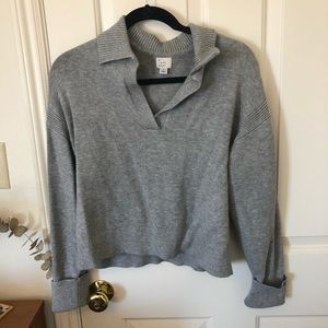 Womens polo sweater